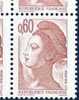 Variété Connue Du Liberté N° 2239 60c Brun-rose (Griffe Sur L'épaule) - 1982-1990 Vrijheid Van Gandon