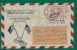 FLAGS - PHILIPPINES AEROGRAMME BATTAN DAY - APRIL-9-1958 - PHILIPPINE And AMERICA FLAGS - Enveloppes