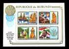 BURUNDI Bloc Non émis 1986  Bloc 121.C  Cote 70 Euros - Unused Stamps