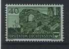 Liechtenstein Mi 163 Ruins Schellenberg 1937 - Unused Stamps