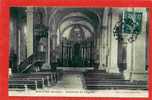 MOUTHE 1909 INTERIEUR DE L EGLISE AUTEL CHAIRE CARTE EN BON ETAT - Mouthe