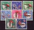 PGL - JEUX OLYMPIQUES 1964 PANAMA Yv N°389/92+AERIENNE ** - Inverno1964: Innsbruck