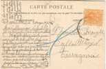 Postal MONTBLANC (Tarragona) 1921 - Cartas & Documentos