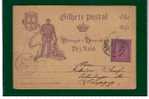 Sp340 PORTUGAL Postal Stationery PORTO D.Henrique The Explorers Discoveries Allemagne (26.03.1894) + Aditional D.Charles - Explorateurs