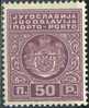 PIA - YUG - 1931 - T. Txe - Segnatasse - Post Pay -  (Un T.T. 78A) - Strafport