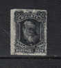 PC239D - BRASILE , 200 Reis Nero N. Yvert 42. Usato. - Used Stamps