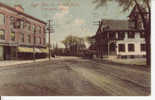 CPA Colorisée De Torrington (Etats Unis Conn.): South Main St. Looking North. - Other & Unclassified