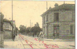 BEZONS  Rue De Villeneuve Et La Poste - Bezons