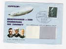 LETTRE D ALLLEMAGNE ILLUSTATION ET CACHET AEROPHILA FRANCFORT LE 28/05/1976 THEME ZEPPELIN - Zeppelines