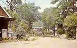 COVERED BRIDGE AND STOCK . OLD MACDONALD'S FARM. NORWALK.CONN. - Norwalk