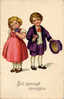 ENFANTS De BELLE ÉPOQUE - ILLUSTRATION Style ELLEN CLAPSADDLE - ANNÉE: ENV. 1930 -> SUPERBE - À VOIR ! (z-613) - Clapsaddle