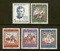 SWITZERLAND 1966 MNH Stamp(s) Pro Patria 836-840 #1612 - Unused Stamps