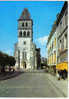 Carte Postale   24.  Thiviers   Bar-Tabac  "La Civette "   L'église - Thiviers