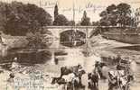 PONT SCORF 56  ABREUVOIR ET PONT NEUF VACHES LAVEUSE - Pont Scorff