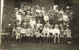 Boussu-Bois  -Classe De L'Ecole St. Charles En 1932 ( Carte Photo ) - Boussu