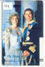 Télécarte PRINCESS DIANA (124) LADY DI - Phonecard Japon BARCODE RARE - Characters