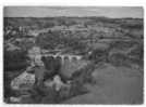 24 ) FL ) NONTRON, Vue Panoramique Aérienne Et Viaduc Du Chemin De Fer , CPSM N&B Gd Format Bords Dentellés, Ed CIM - Nontron