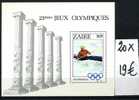 Zaire   Olympique De Los Angeles  Kayak       Lot De 20 Blocs ++ - Canoë