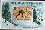 Bf Niger 1976 Patinage Vitesse JO Innsbruck - Wintersport (Sonstige)