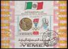 Bf Yemen 1969 Sports Plongeon JO Mexico Médaille - Plongeon