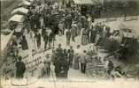 78 - YVELYNES - HOUDAN - RUE ST MATHIEU - JOUR De FOIRE - BELLE CARTE Avant 1904 - Houdan