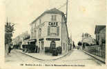 78 - YVELYNES - HOUILLES - ROUTE De MAISONS LAFFITE & RUE Des CHAMPS - CAFE EPICERIE HOTEL RESTAURANT - ARRIVEE TRAMWAY - Houilles