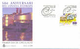 Andorre Espagnol FDC 1999 " 50 Anivº Conseil D'Europe " Yvert 256 - Institutions Européennes