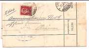 1019)lettera Con 2£ PM: Imperiale Da Carlentini A Siracusa Il 20-4-1945 - Marcophilie