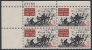 !a! USA Sc# 1181 MNH PLATEBLOCK (UL/27765) - Wilderness - Ongebruikt