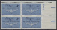 !a! USA Sc# 1185 MNH PLATEBLOCK (UR/27016) - Naval Aviation - Unused Stamps
