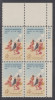!a! USA Sc# 1187 MNH PLATEBLOCK (UR/27036) - Frederick Remington - Unused Stamps