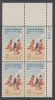 !a! USA Sc# 1187 MNH PLATEBLOCK (UR/27036) - Frederick Remington - Ongebruikt