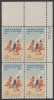 !a! USA Sc# 1187 MNH PLATEBLOCK (UR/27034) - Frederick Remington - Neufs