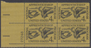 !a! USA Sc# 1201 MNH PLATEBLOCK (LL/27248) - Apprenticeship - Ongebruikt