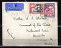 0022 - Bermudes  - 1939  Pour L' Angleterre. N° 98 - 110 -" Par Avion" - Postmark Collection