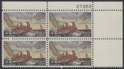 !a! USA Sc# 1207 MNH PLATEBLOCK (UR/27362/a) - Winslow Homer - Ongebruikt