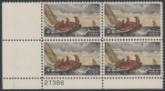 !a! USA Sc# 1207 MNH PLATEBLOCK (LL/27386) - Winslow Homer - Unused Stamps