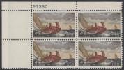 !a! USA Sc# 1207 MNH PLATEBLOCK (UL/27380/a) - Winslow Homer - Neufs