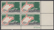 !a! USA Sc# 1232 MNH PLATEBLOCK (LR/27514) - West Virginia Statehood - Unused Stamps