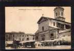 34 MARSEILLAN Eglise, Marché, Très Animée, Ed Doron Galbiaty, 191? - Marseillan