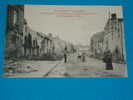 54) Gerbéviller - La Rue Gambetta Et L'angle De La Rue D'alsace  Aprés L'incendie Du 24/8/1914 - Année - Edition Quantin - Gerbeviller