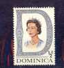 DOMINIQUE  REINE ELISABETH NEUF   SG - Dominica (1978-...)