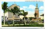 ETATS UNIS ALCAZAR HOTEL AND NEWS TOWER MIAMI  (Editeur THOMAS R. WEST Miami) - Miami