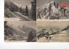 CHAMONIX.. Ensemble De 7 CPA  Vues Diverses - Chamonix-Mont-Blanc