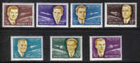 PC275 - UNGHERIA , Astronautica : P.a. N. 243/249  *** - Unused Stamps