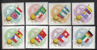 PC290 - UNGHERIA , Mondiali Di Calcio : Serie  N. 1505/1511  *** - Unused Stamps