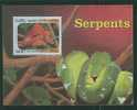K0119 Python Bloc 160 Cambodge 1999 Neuf ** - Serpientes