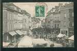 Gournay En Bray (76) - Rue Notre Dame Un Jour De Marché ( Animée Ed. Vve Beaudoin ) - Gournay-en-Bray