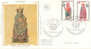 Vierges.  Andorre Espagnol FDC 1974 Yvert 237/8 - 1974