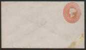 TASMANIA - 1d Queen Victoria Small Embossed Envelope. Some Toning - Covers & Documents